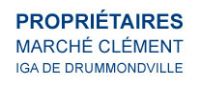 Marchés Clément IGA de Drummondville logo
